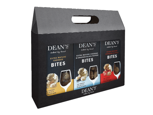 Dean's Mature Cheddar Bites Multi Pack Carton 3 x 90g