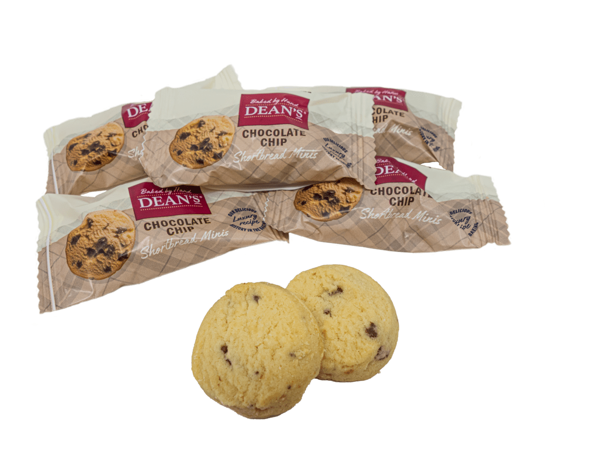 Chocolate Chip Shortbread Minis 10g x 100 Thumbnail Chocolate Chip Shortbread Minis 10g x 100 Thumbnail
