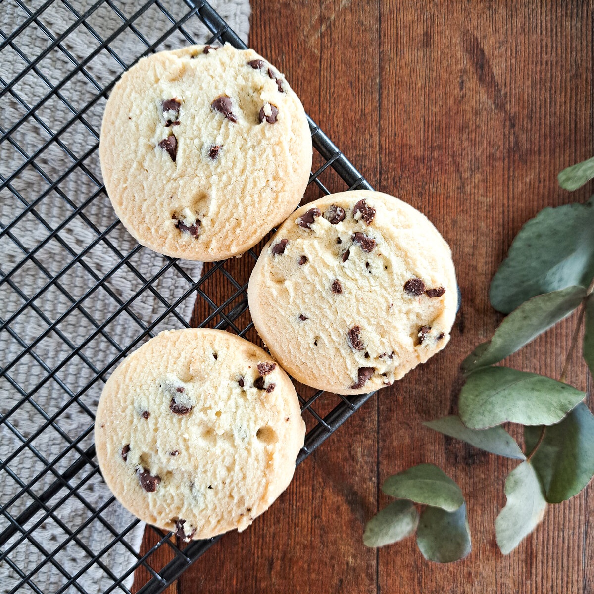 Chocolate Chip Shortbread Rounds 130g Thumbnail Chocolate Chip Shortbread Rounds 130g Thumbnail