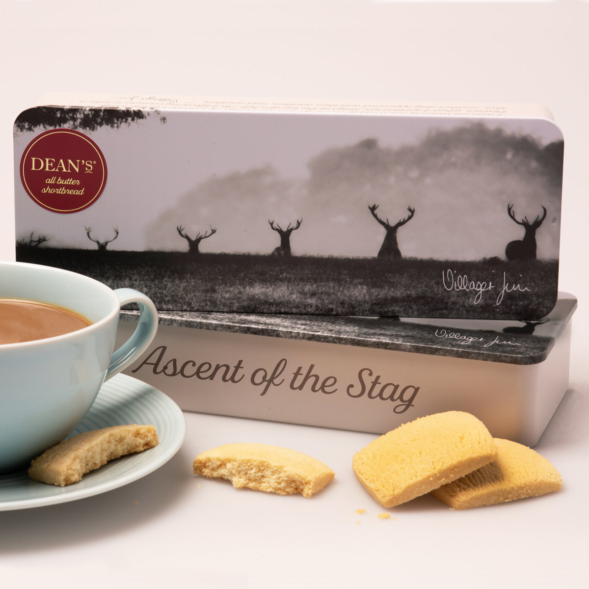 Villager Jim "Ascent of the Stag" All Butter Shortbread Squares 180g Thumbnail Villager Jim "Ascent of the Stag" All Butter Shortbread Squares 180g Thumbnail