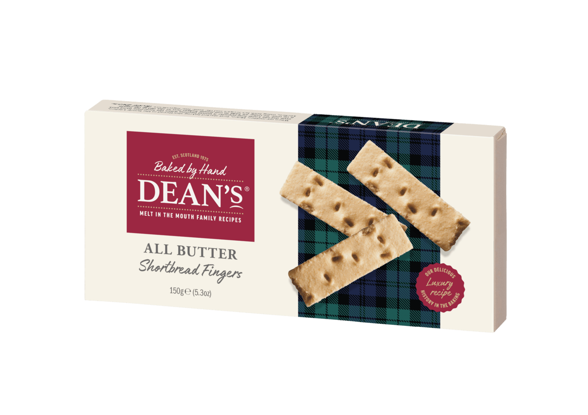 Buy the All Butter Shortbread Fingers 150g online at Dean's