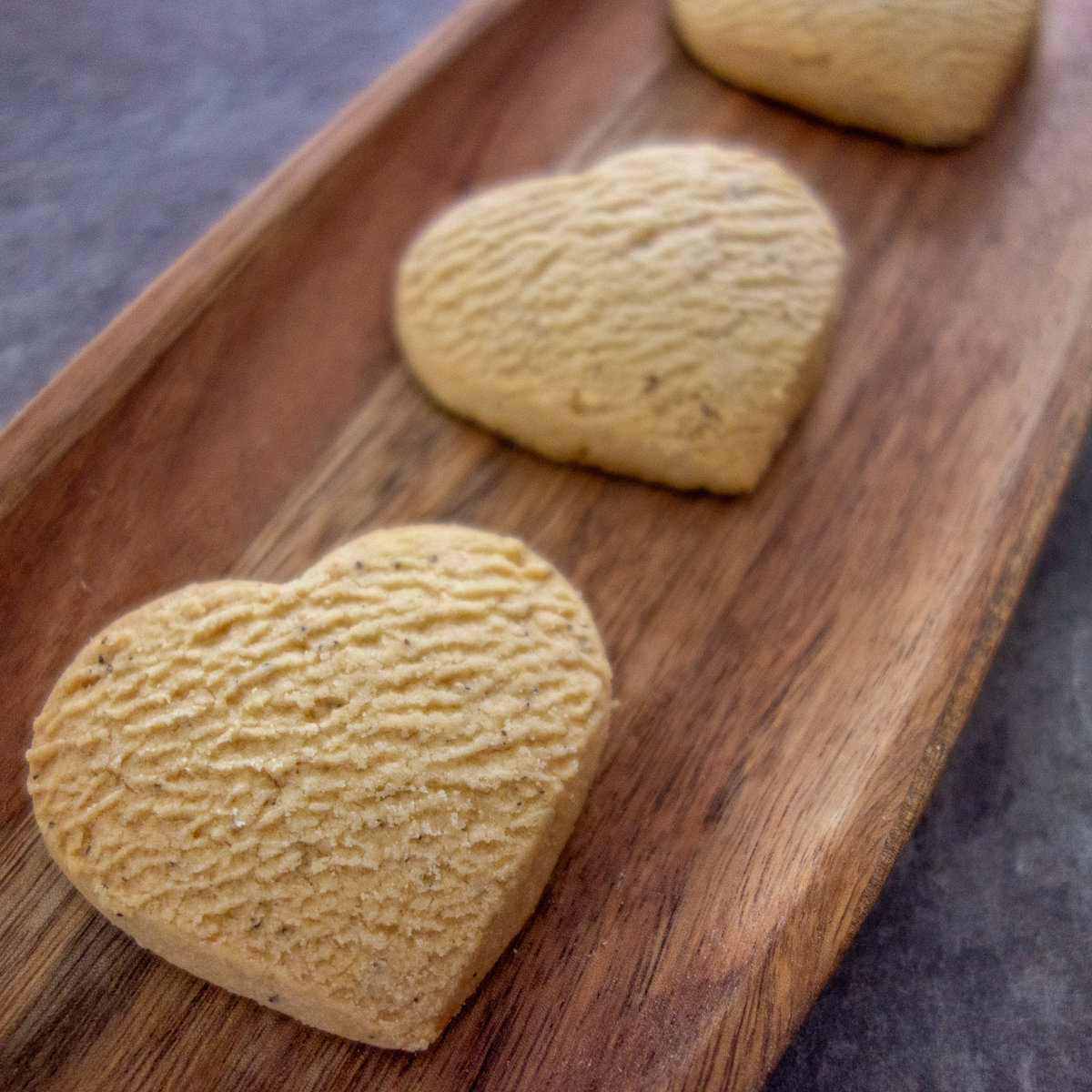 Buy the Cappuccino Shortbread Hearts 18g x 60 online at Dean's of Huntly Ltd