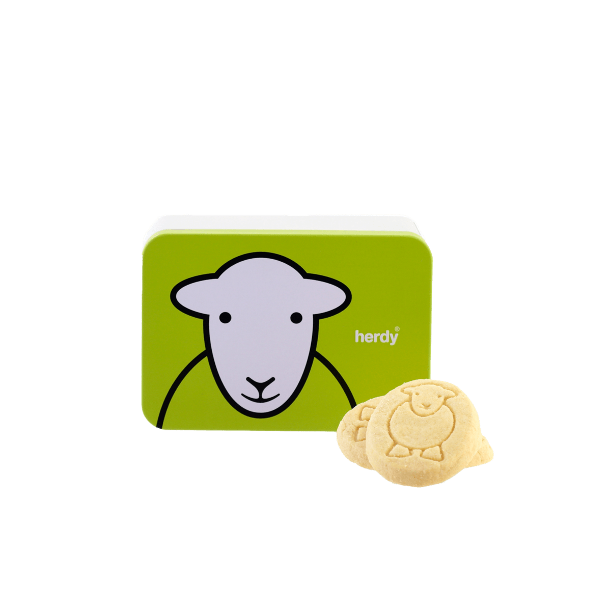 Collectors Edition Herdy Green All Butter Shortbread Herdy Shapes 120g