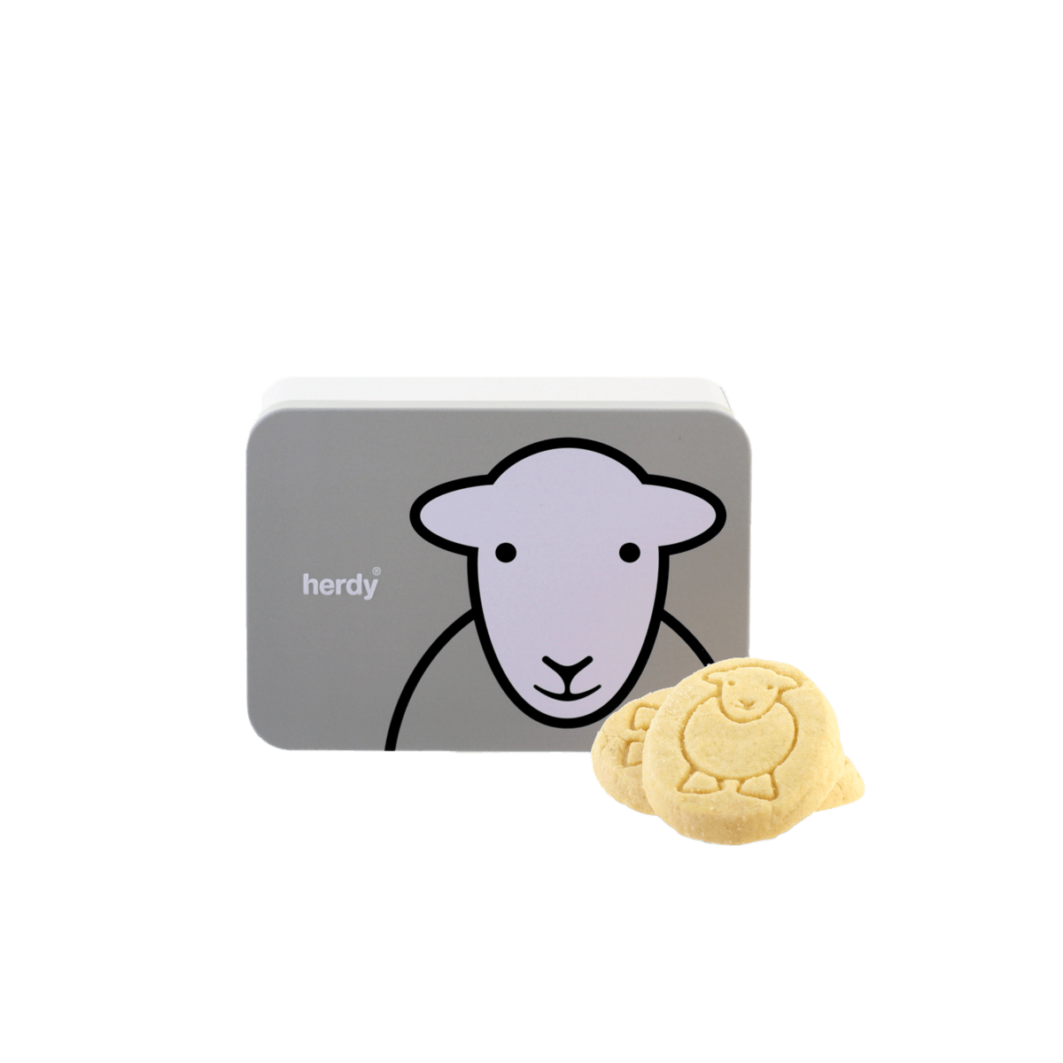 Collectors Edition Herdy Grey All Butter Shortbread Herdy Shapes 120g