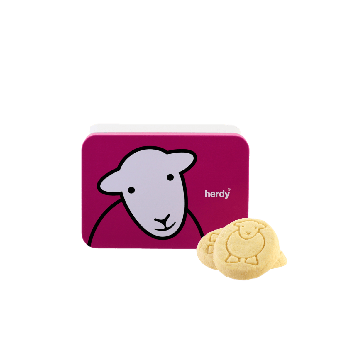 Collectors Edition Herdy Pink All Butter Shortbread Herdy Shapes 120g