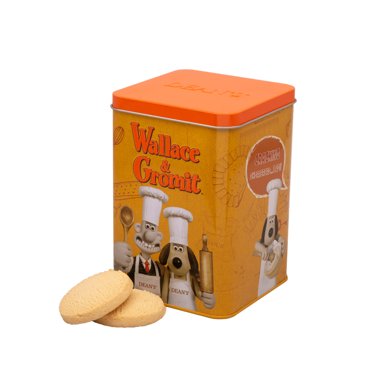 Wallace & Gromit "Cracking Shortbread" All Butter Shortbread Rounds 300g