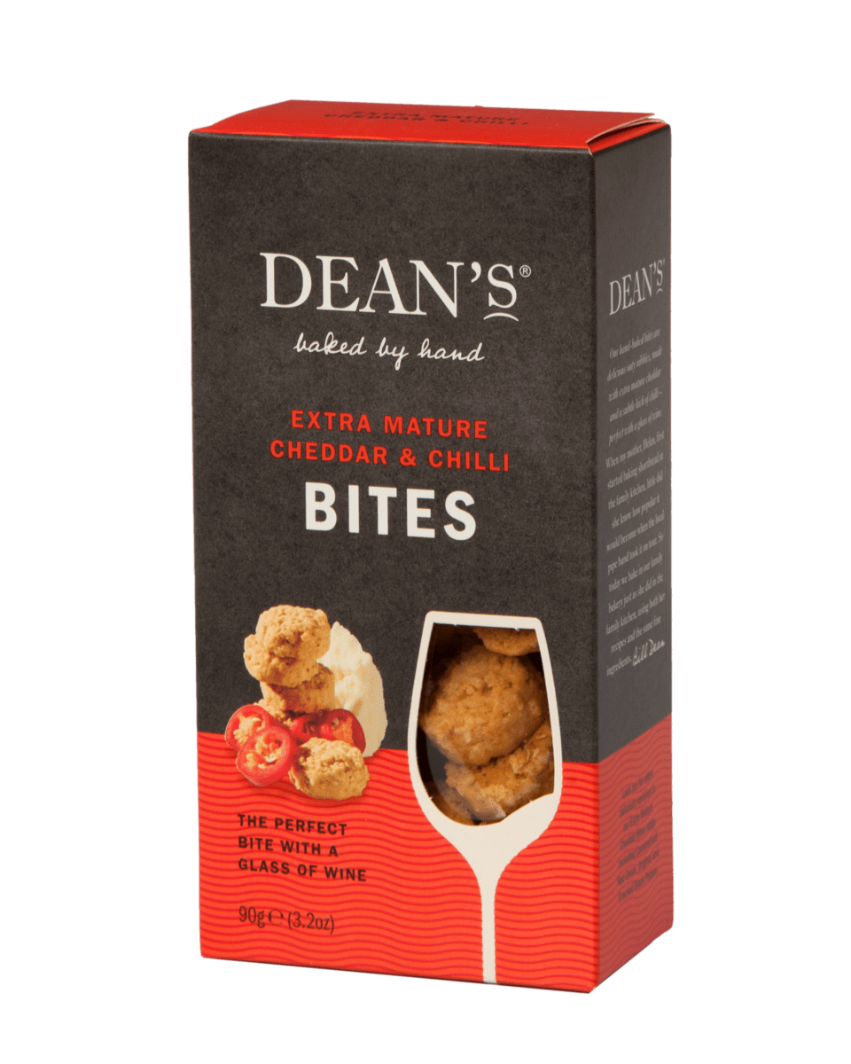 Dean's Extra Mature Cheddar & Chilli Bites 90g