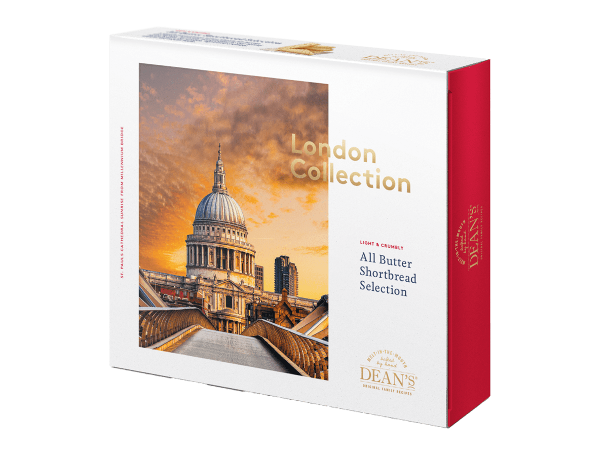 Dean's London Collection St Paul's Cathedral All Butter Shortbread Selection 300g