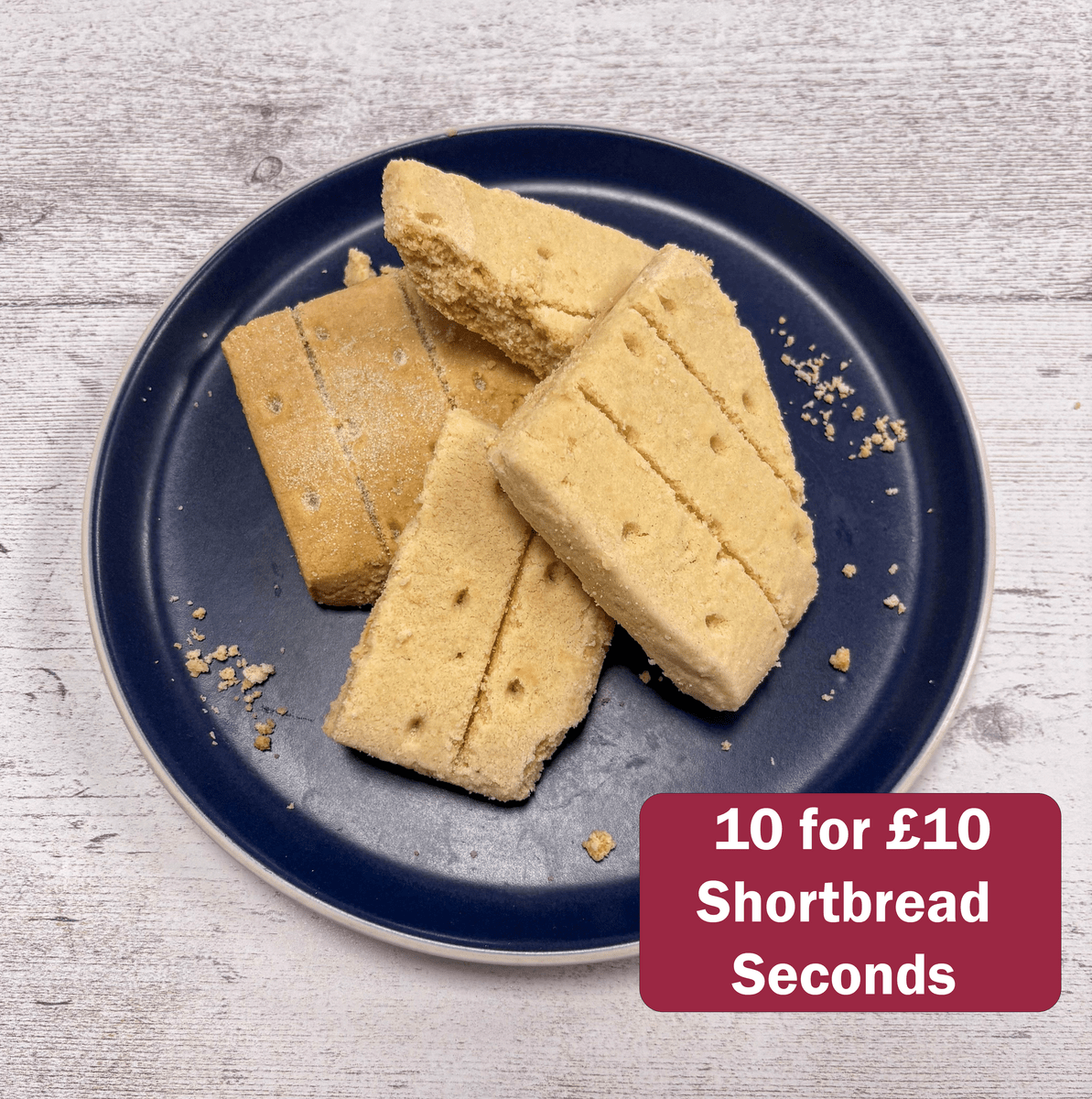 10 for £10: Shortbread Finger Seconds 130g