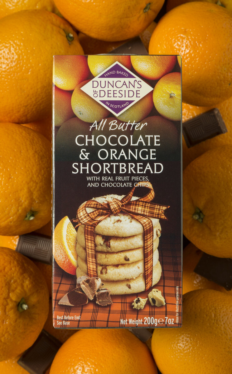 DoD All Butter Chocolate and Orange Shortbead Rounds