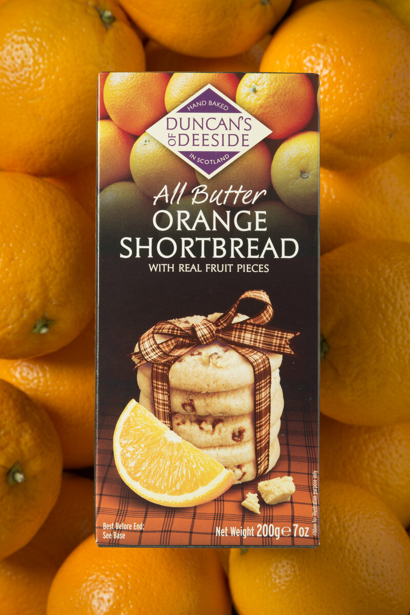 Duncan's All Butter Orange Shortbread Rounds 200g