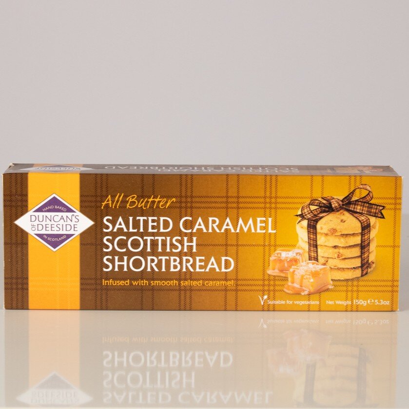 Duncan's All Butter Salted Caramel Shortbread Rounds