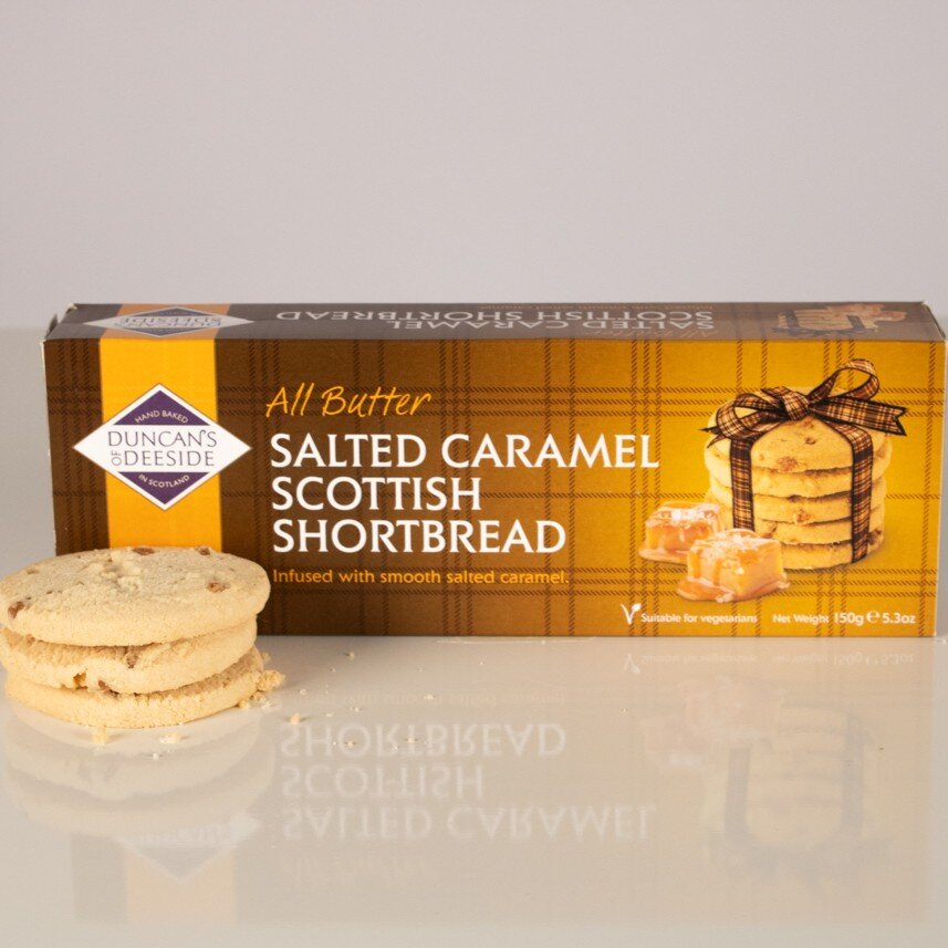 Duncan's All Butter Salted Caramel Shortbread Rounds