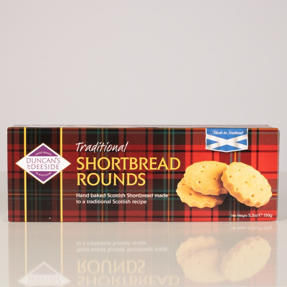 Duncan's Traditional Shortbread Rounds 150g