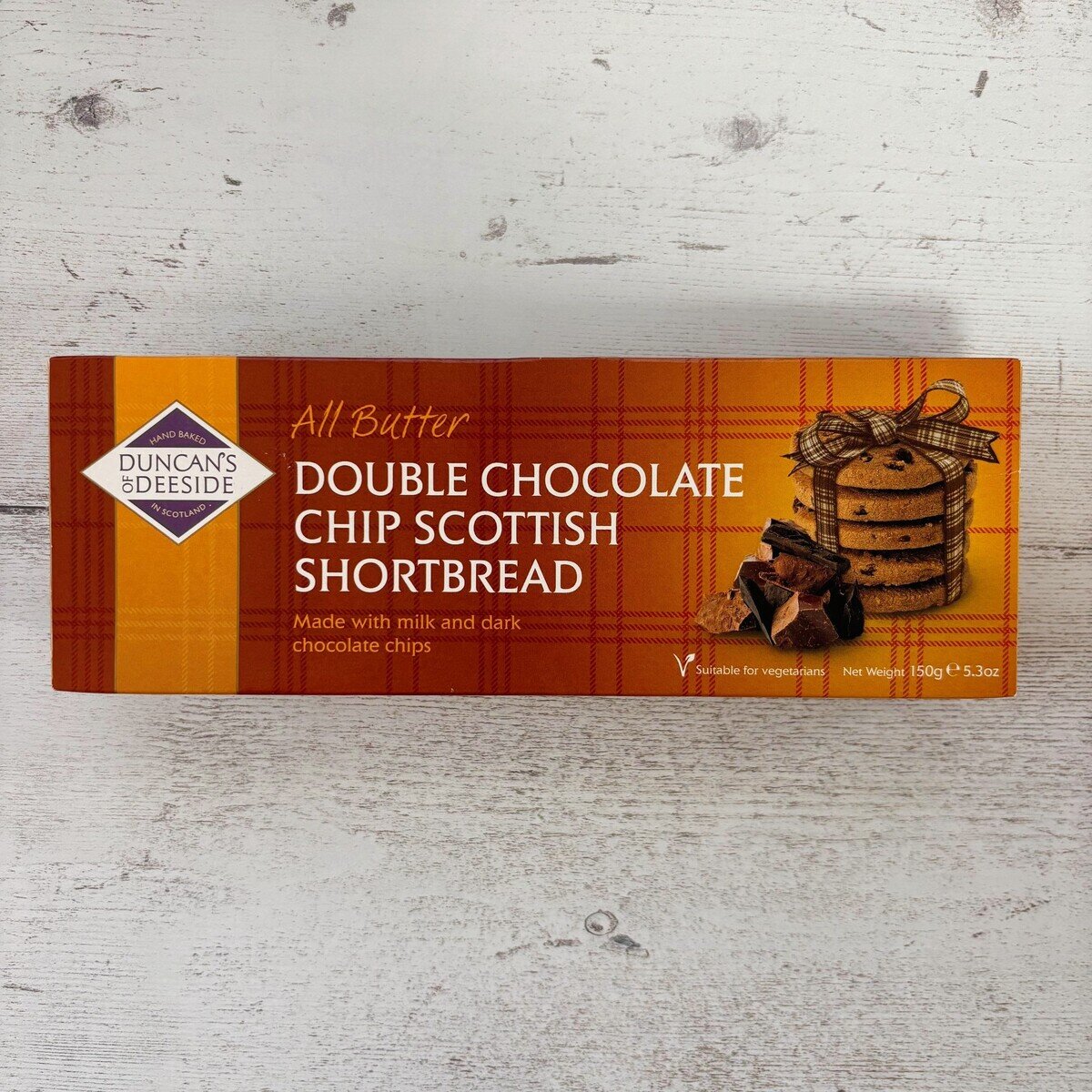 Duncan's Double Chocolate Chip All Butter Shortbread 150g