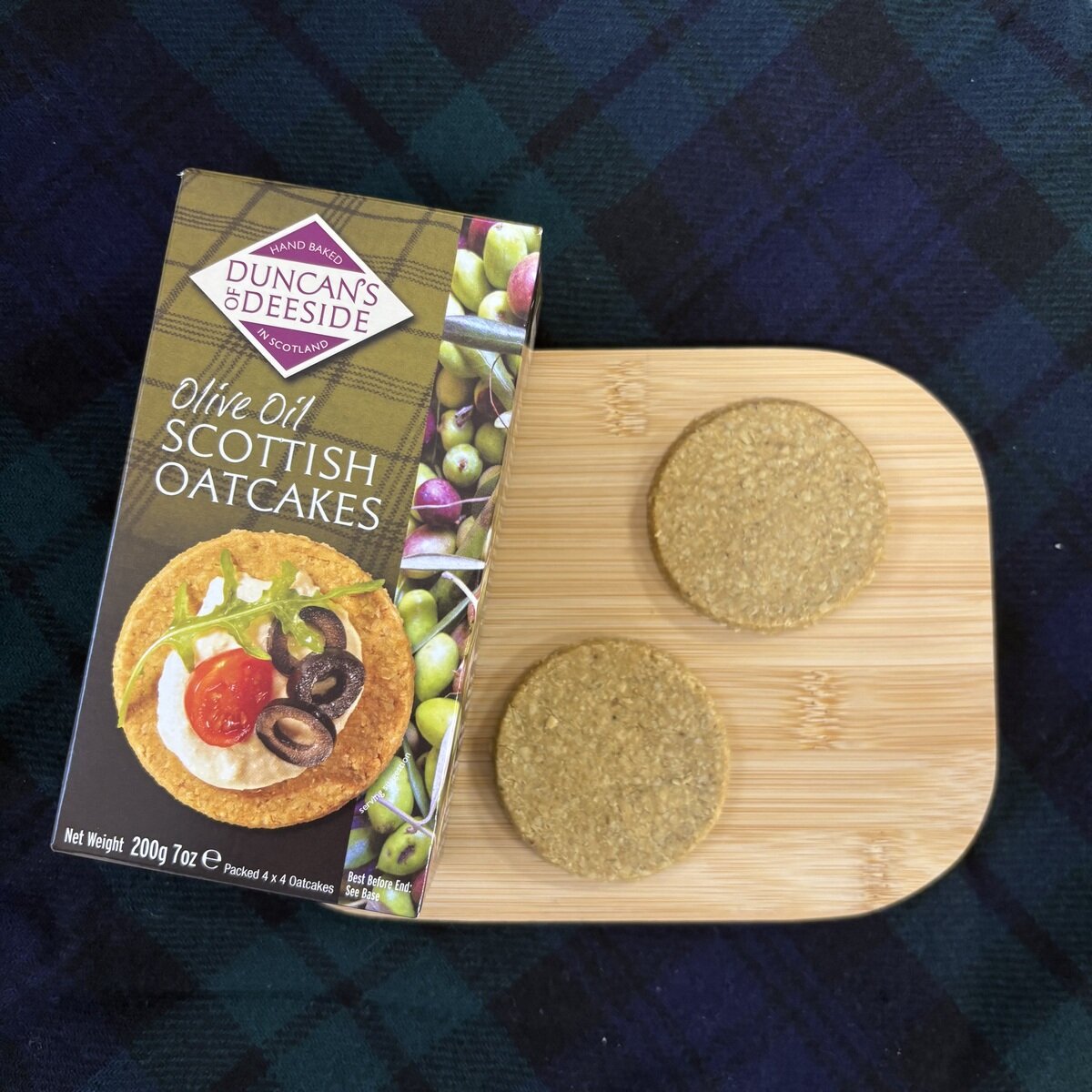 Duncan's Olive Oil Oatcakes 200g