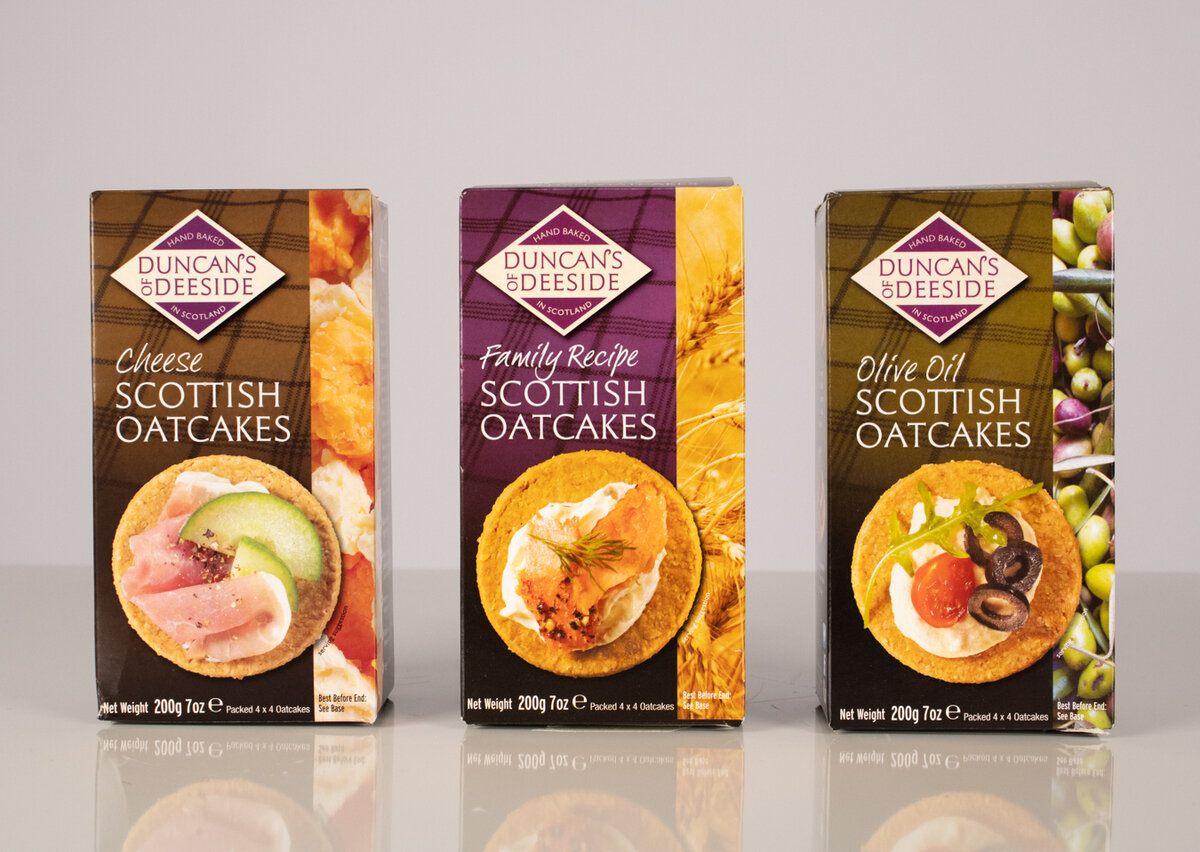 Duncan's Olive Oil Oatcakes 200g