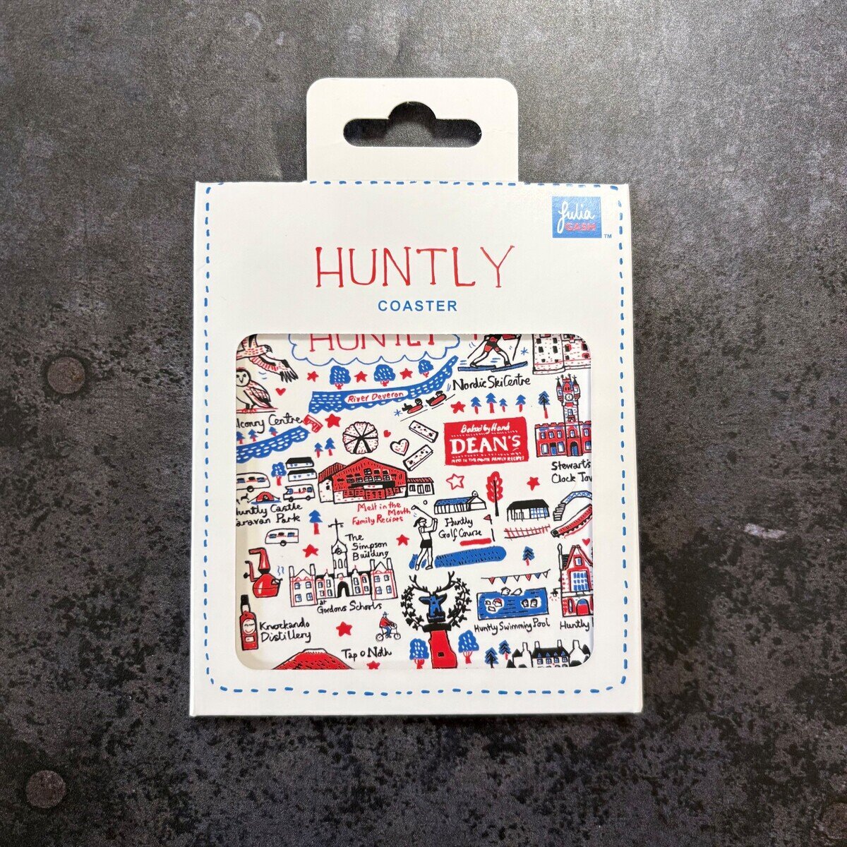 "Huntly" Coaster