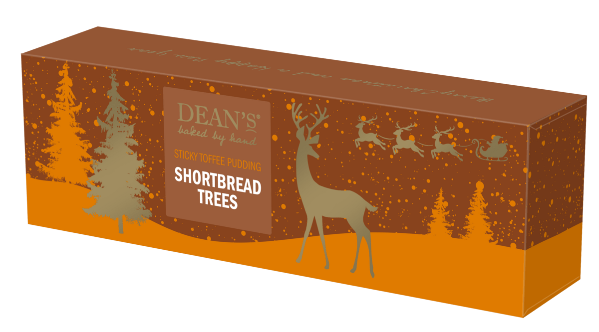 Sticky Toffee Pudding Shortbread Trees 150g