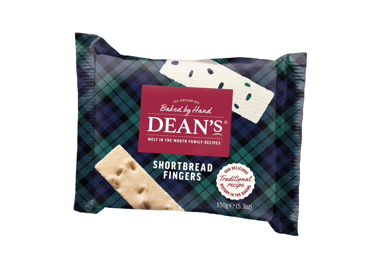 Buy the Shortbread Fingers 150g online at Dean's