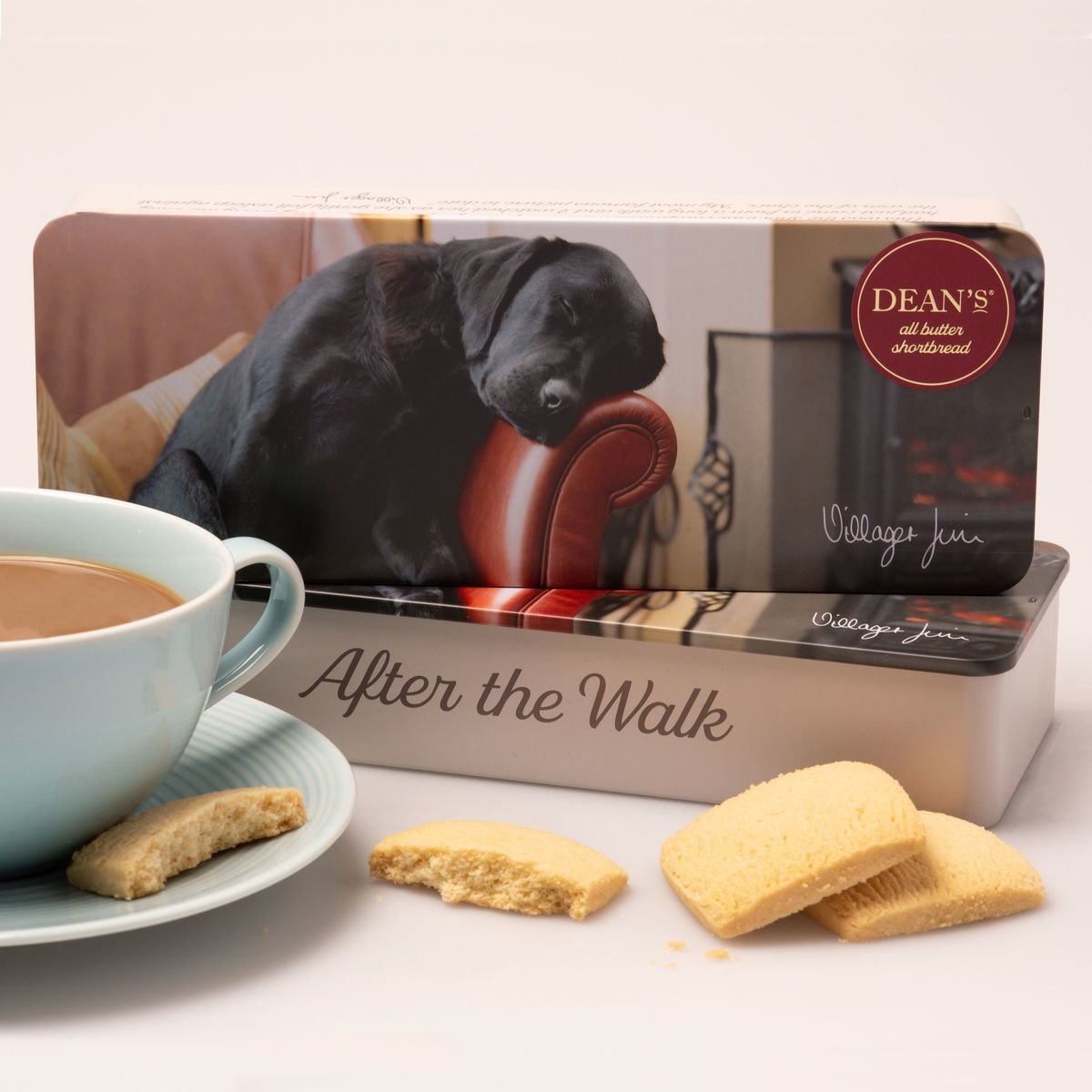 Buy the Villager Jim "After the Walk" Shortbread Squares 180g online at Dean's