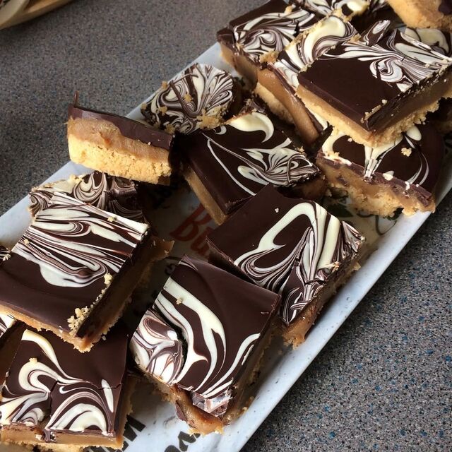 Double Choc Millionaires Shortbread