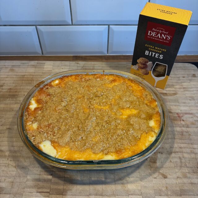 Leek and Cheddar Gratin